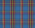 Tissu Madras Bleu Caraïbe – 100% coton