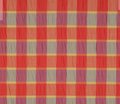 Tissu Madras Rouge Sorbet Créole – voile smocké