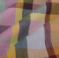 Tissu Madras Rose Créole – 100% coton– 100% coton