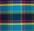 Coupon Tissu Madras Bleu Lagon – 3 m x 140 cm – 100% coton