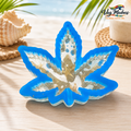 Cendrier en résine Océan Bleu – Coquillages & étoiles de mer