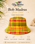 Bob madras Jaune Soleil – fait main
