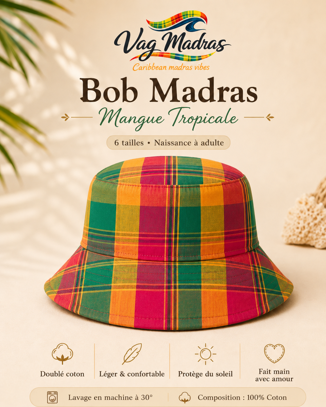 Bob Madras Mangue Tropicale