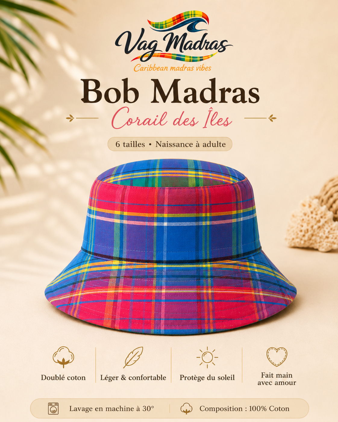 Bob Madras Corail des Îles