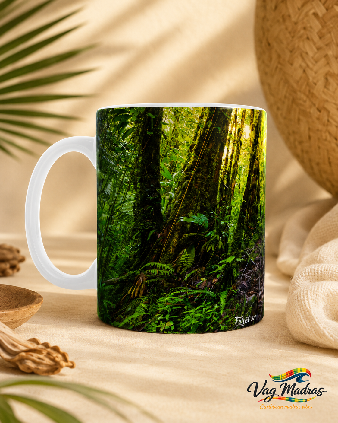 Mug Forêt Tropicale – Guadeloupe