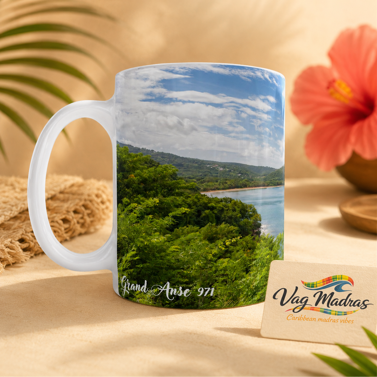 Mug Plage de Grande Anse – Deshaies, Guadeloupe