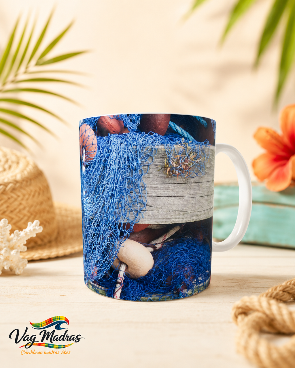 Mug Filet de Pêche du Pêcheur – Guadeloupe
