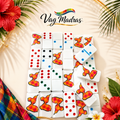Jeu de Dominos Guadeloupe Madras Holographique