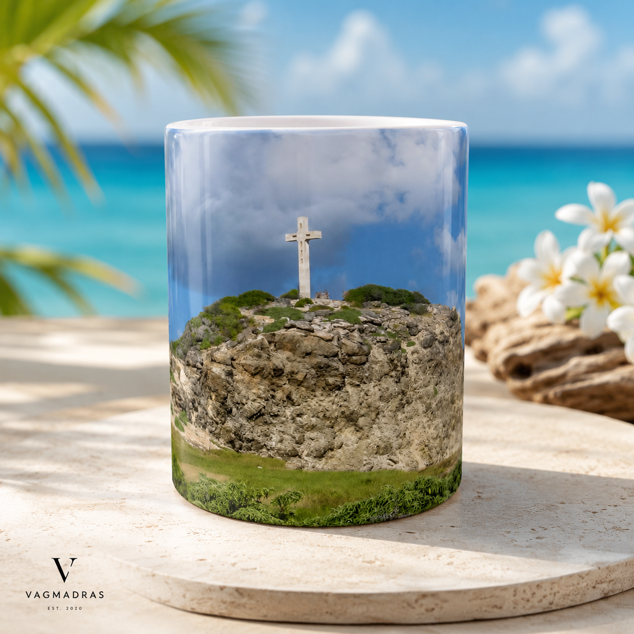 Mug Plage & Croix de la Pointe des Châteaux – Guadeloupe