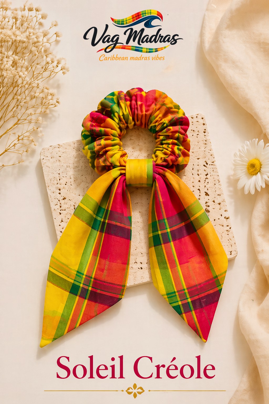 Foulchie madras – fait main