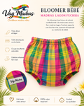 Bloomer bébé Lagon Fuchsia – fait main