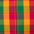 Coupon Tissu Madras Mangue Tropicale – 3 m x 140 cm – 100% coton