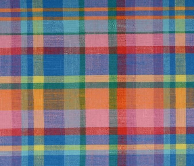 Tissu Madras Feu Créole