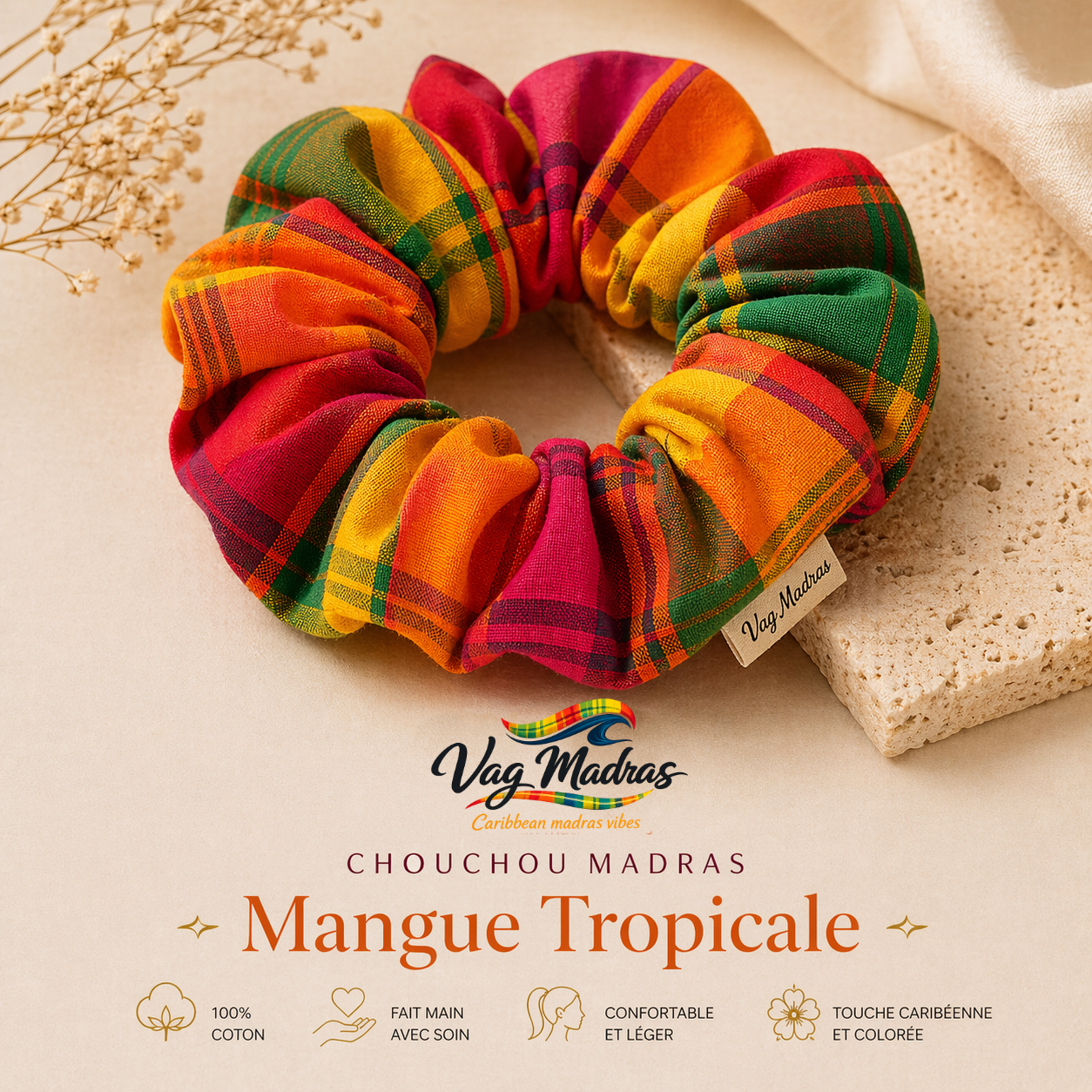 Chouchou Madras Mangue Tropicale